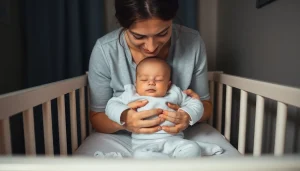 Read more about the article Jak oduczyć dziecko zasypiania na rękach? Łagodne metody krok po kroku!