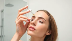 Prawidłowe stosowanie serum z 2% kwasem salicylowym na strefę T w celu oczyszczenia porów i walki z zaskórnikami.