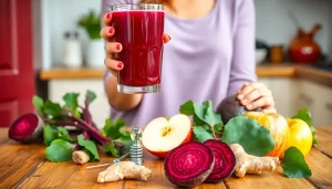 Read more about the article Sok z buraka na co pomaga? Odkryj jego właściwości i działanie!